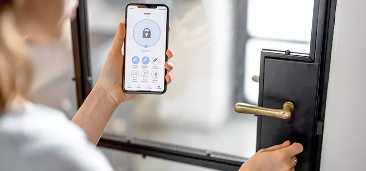 Fingerprint Door Lock Installation Needham